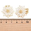 Brass Enamel Fold Over Clasps KK-CBAA0F5-02G-2