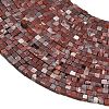 Natural Red Rainbow Jasper Beads Strands GG-CBA2498-A06-01-3