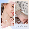 5Pcs 304 Stainless Steel European Dangle Charms STAS-BBC0007-89-5