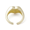 Brass Adjustable Open Rings RJEW-K257-86G-04-3