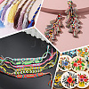 80 Cards 6-Ply Polyester Embroidery Floss OCOR-CY0002-04-5