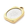 304 Stainless Steel Pendants STAS-F303-B12-2