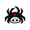 Black Alloy Brooches JEWB-CJC0012-06EB-03-1