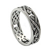 Punk Style 316L Surgical Stainless Steel Finger Rings for Men WGCE559-01-4