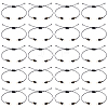 20Pcs Waxed Polyester Cord Bracelets Making AJEW-UN00046-1