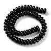 Natural Black Agate(Dyed & Heated) Beads Strands G-G177-F01-02-3