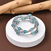 Fashion Wrap Bracelets BJEW-JB00628-07-4