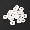 Natural Shells Buttons BUTT-WH0061-02-1
