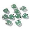 Natural Green Aventurine Pendants X-G-I311-A06-1