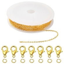 DIY Chain Bracelet Necklace Making Kit DIY-YW0007-05G