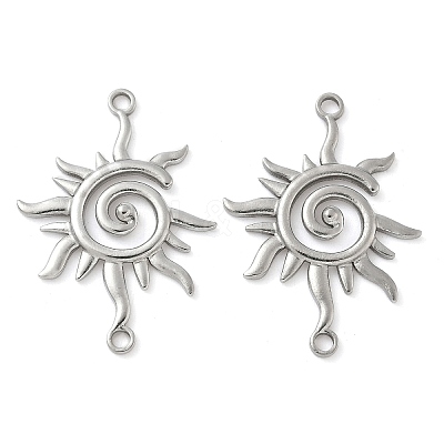 304 Stainless Steel Connector Charms X-STAS-I340-01P-1