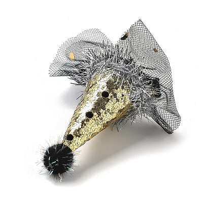 New Year's party Iron Hair Clip LS-OHAR-R102-01O-1