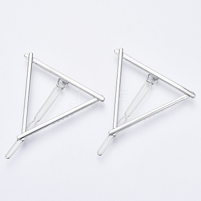 Alloy Hollow Geometric Hair Pin PHAR-N005-015P-1