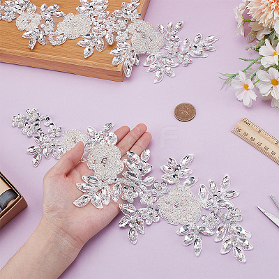 Lace Embroidery Sewing Fibre AJEW-WH0270-898B-1