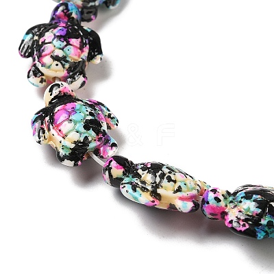 Synthetic Turquoise Dyed Beads Strands G-P507-05H-1