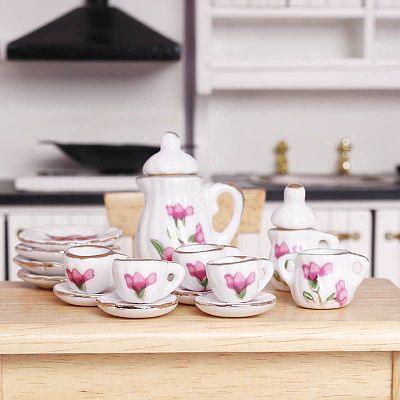 Mini Ceramic Tea Sets BOTT-PW0011-44B-1