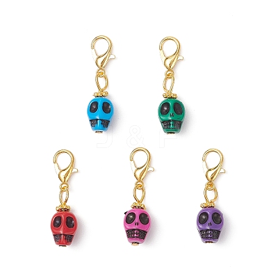 Plastic Pendant Decorations HJEW-JM03943-02-1