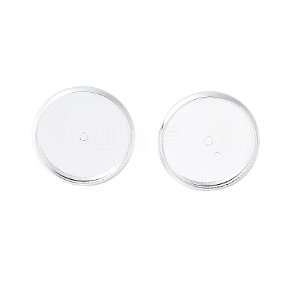 Brass Ear Studs Settings IFIN-Q005-S-NR-1