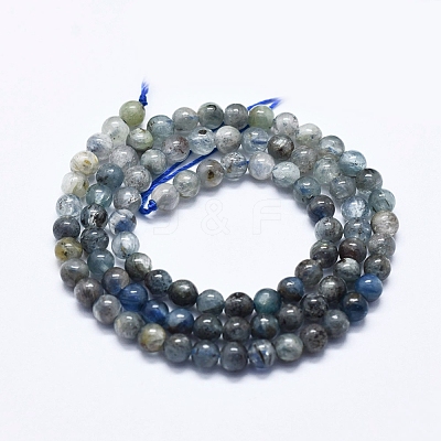 Grand A Natural Kyanite/Cyanite/Disthene Quartz Beads Strands G-D0013-03C-1