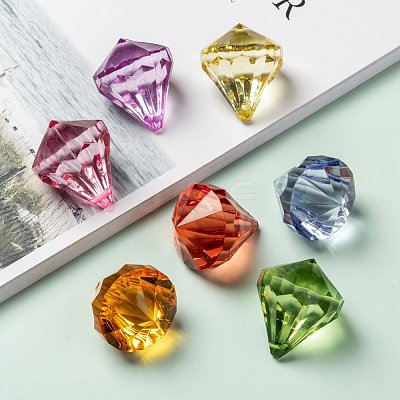 Transparent Acrylic Pendants for Curtains TACR-PL673-M-1