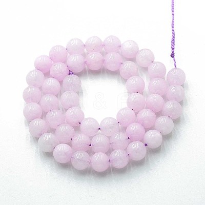 Natural Quartz Beads Strands G-N355-8mm-57-1