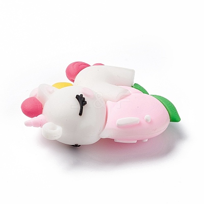 PVC Plastic Cartoon Pendants PVC-G003-01E-1