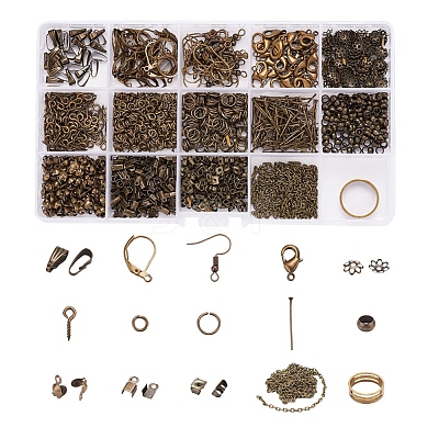Metal Jewelry Findings Sets DIY-YW0001-23AB-1