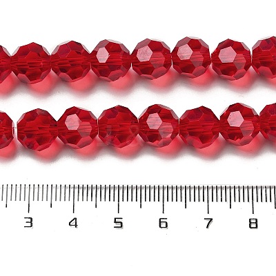 Transparent Glass Beads EGLA-A035-T10mm-D07-1