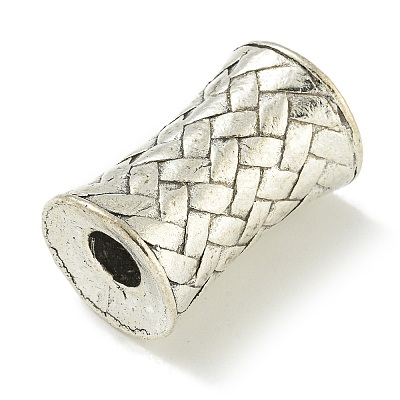 Tibetan Style Alloy European Beads FIND-U015-12AS-01-1