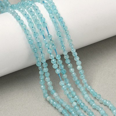 Natural Amazonite Beads Strands G-B168-A13-2mm-1