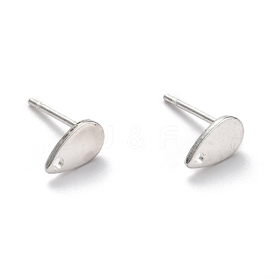 Non-Tarnish 304 Stainless Steel Stud Earring Findings LS-STAS-L211-05C-P-1