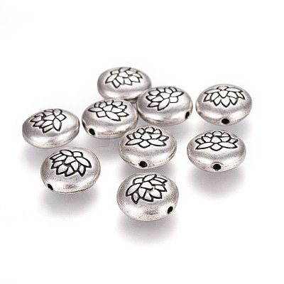 Tibetan Style Alloy Beads X-TIBEB-Q067-08TAS-NR-1
