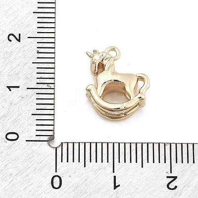 Brass Micro Pave Cubic Zirconia Pendants LS-KK-M306-06G-02-1