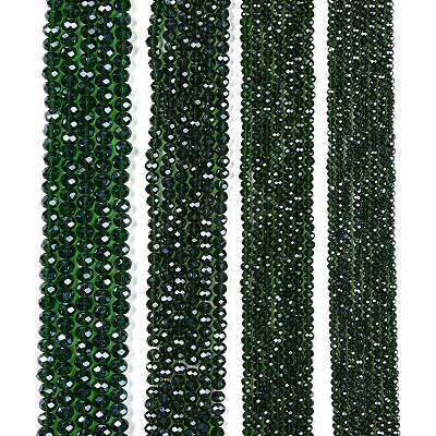 Electroplate Glass Beads Strands LS-EGLA-A044-T8mm-A24-1