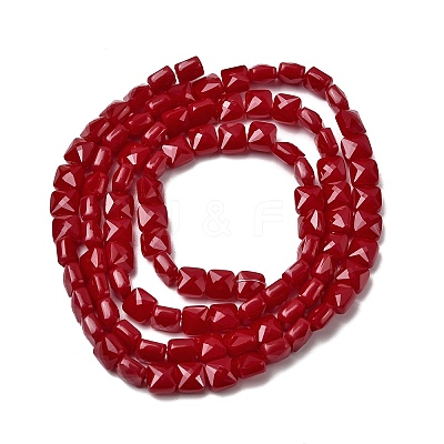 Opaque Glass Beads Strands GLAA-L050-C19-1