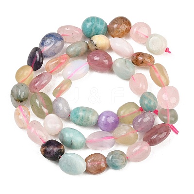 Natural Mixed Stone Beads Strands G-G464-A03-02-1