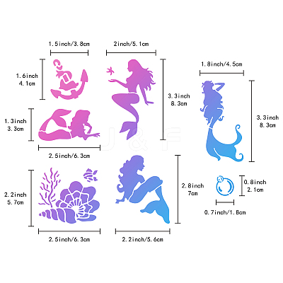 Stainless Steel Cutting Dies Stencils DIY-WH0238-132-1