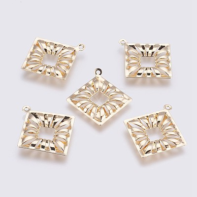Brass Pendants KK-I622-05G-NF-1