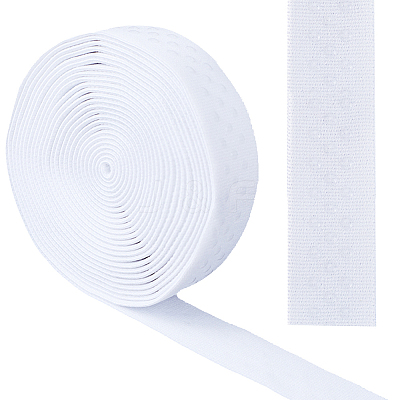 5 Yards Polyester Non-Slip Silicone Elastic Gripper Band for Garment Sewing Project FIND-WH0152-138A-01-1