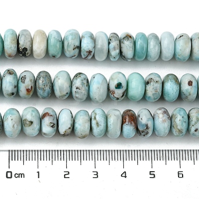 Natural Larimar Beads Strands G-H004-A01-01-1