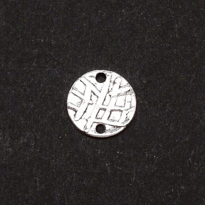 Zinc Alloy Tibetan Style Links Connectors FIND-WH0094-85AS-1