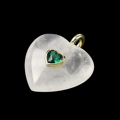 Natural Quartz Crystal Pendants G-C274-04I-1