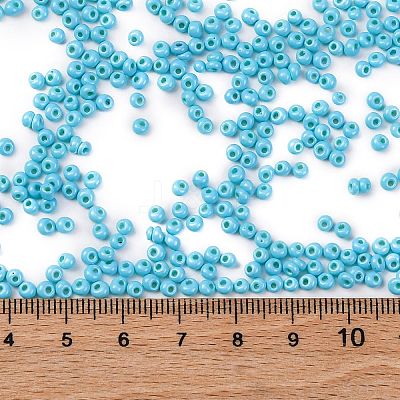 8/0 Baking Paint Glass Seed Beads SEED-M012-02A-46-1
