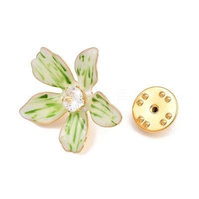 Flower Enamel Pins SA-CBA065A-02D-G-1