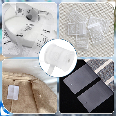 68.5m Tpu-20 Semi-transparent TPU Water Cleaning Mark AJEW-BC0008-68B-1