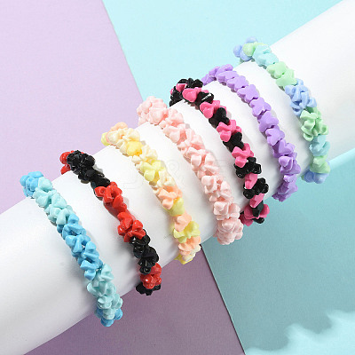 131.1G 23 Styles Opaque Acrylic Beads SACR-FS0001-45-1