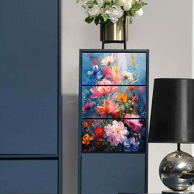 3 Sheets 3 Styles PVC Waterproof Decorative Stickers DIY-WH0404-286-1