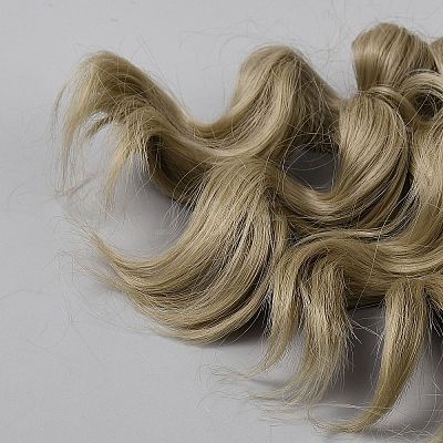 High Temperature Fiber Doll Hairs DIY-WH0622-451F-1