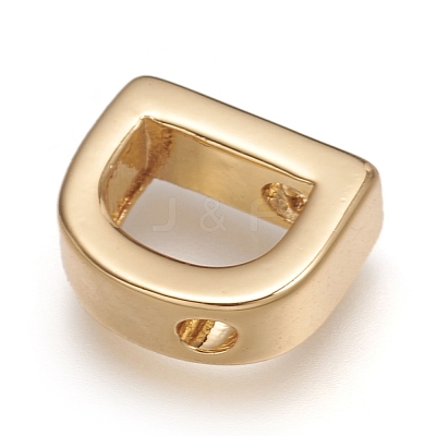 Brass Charms X-ZIRC-I037-01D-G-1