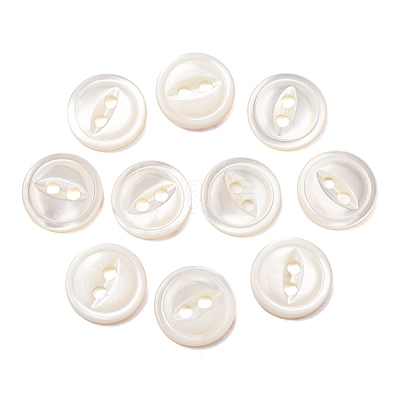 Cat Eye Style Natural Shell Buttons SH-CBAA69B-01E-1